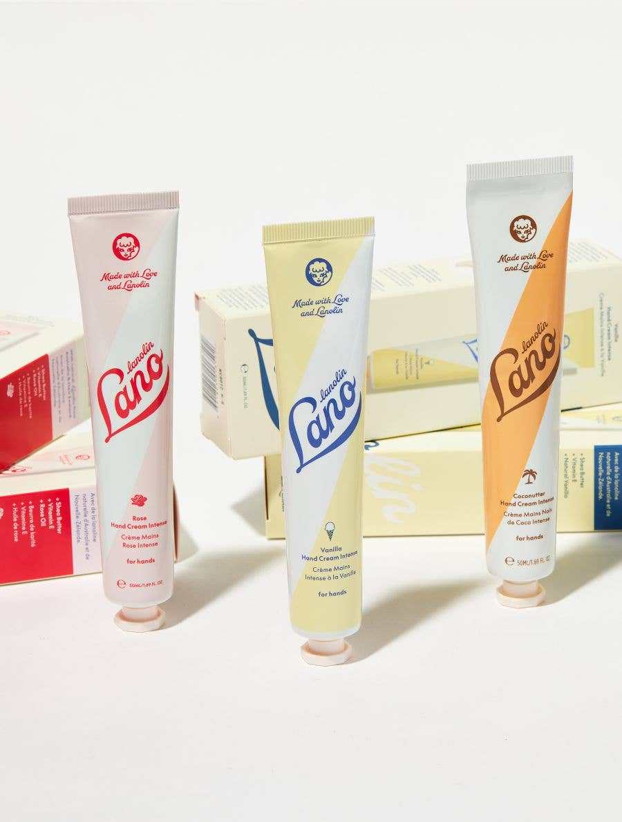 Rose + Lanolin Hand Cream Intense: 50ml/1.69 fl oz.