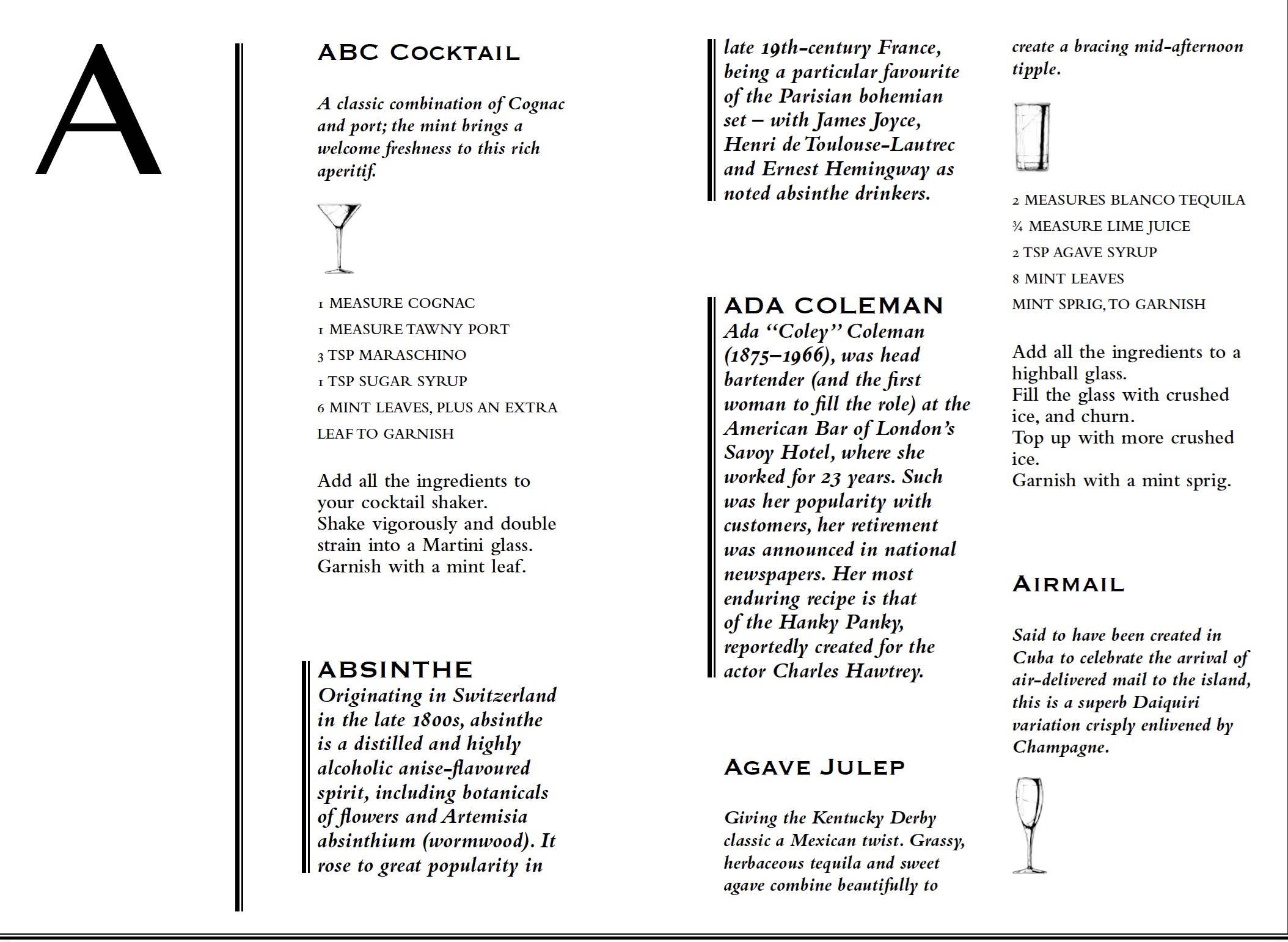 The Cocktail Bible: Flexi-Bind