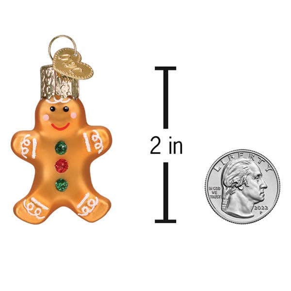 Mini Gingerbread Man Ornament