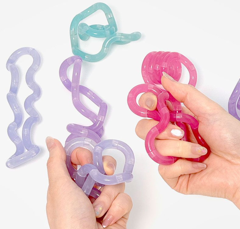 Wave Fidget Sensory Color Change Bend, Twist & Connect