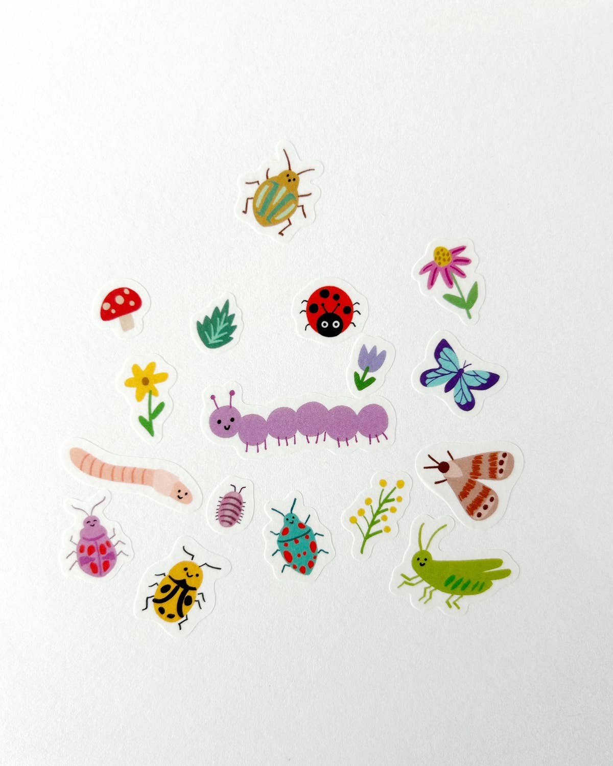 Bugs Jumble Washi Stickers
