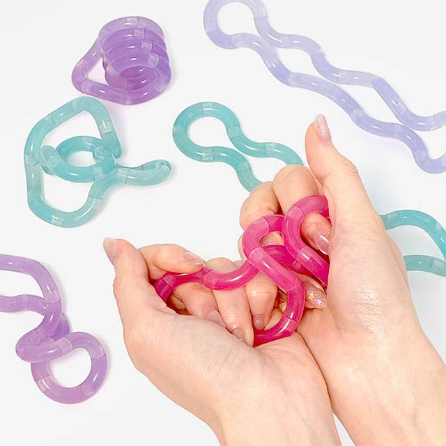 Wave Fidget Sensory Color Change Bend, Twist & Connect