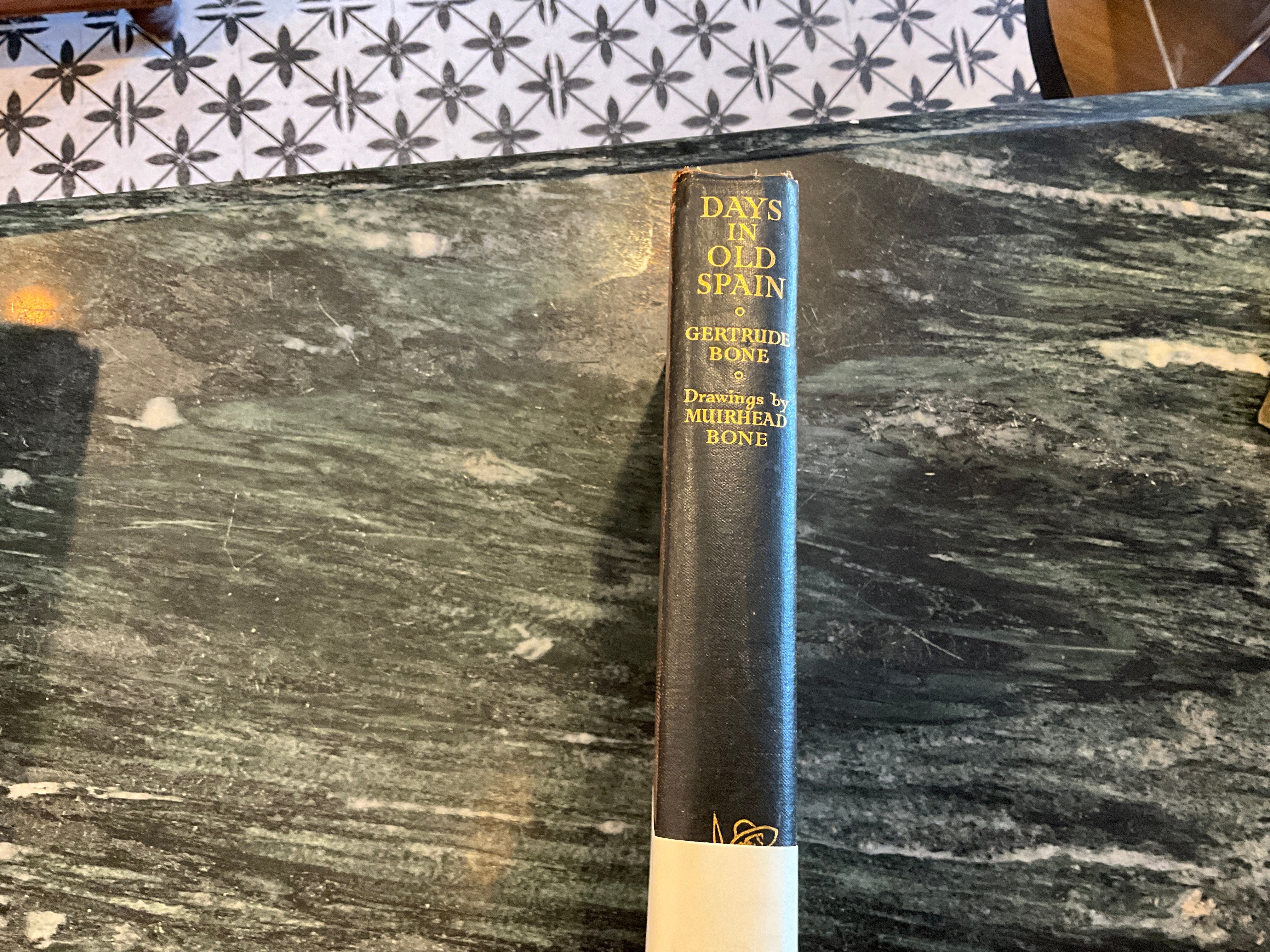 Vintage About Blanks Notebook: Days in Old Spain