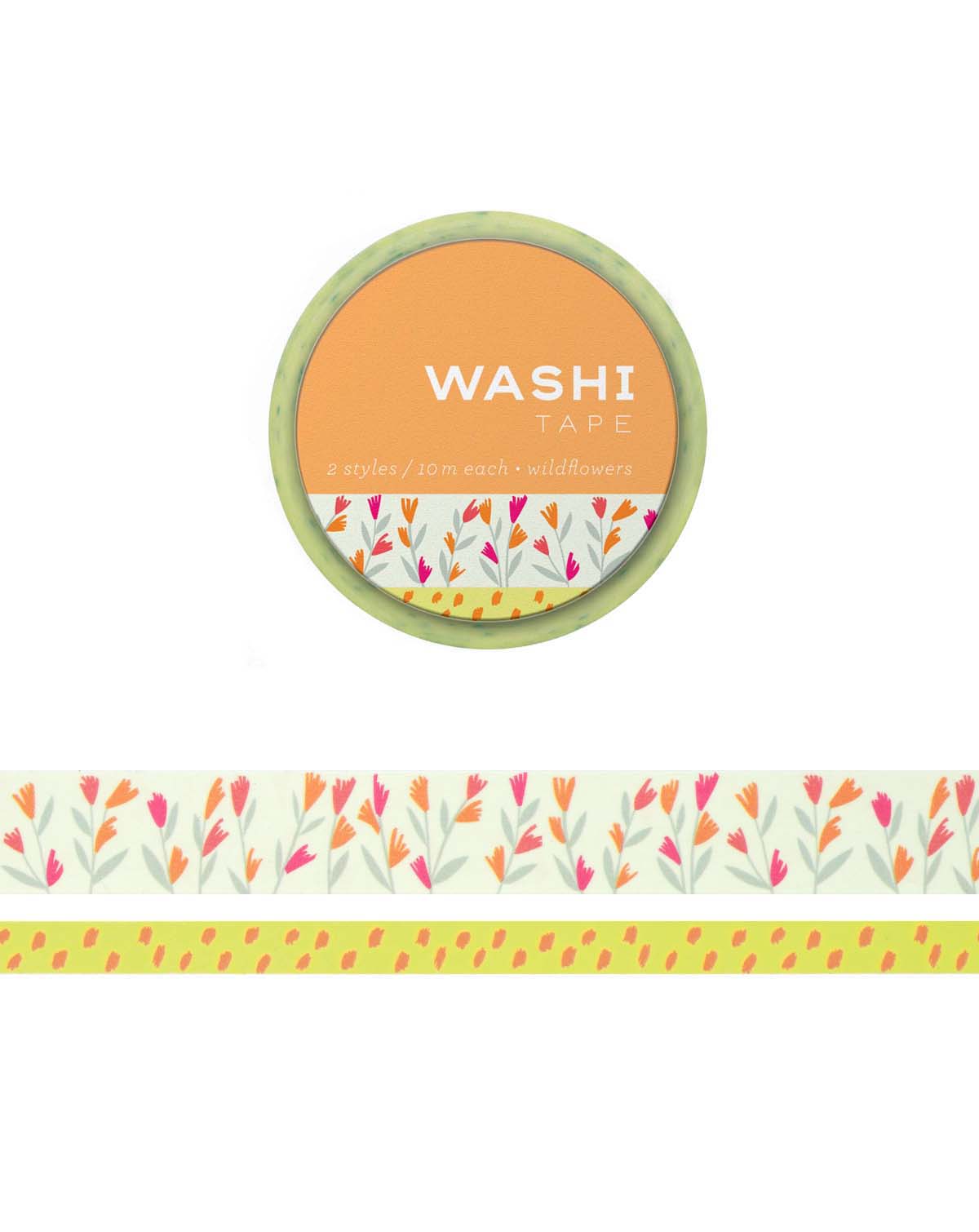 Wildflowers Set of 2 Washi Tape