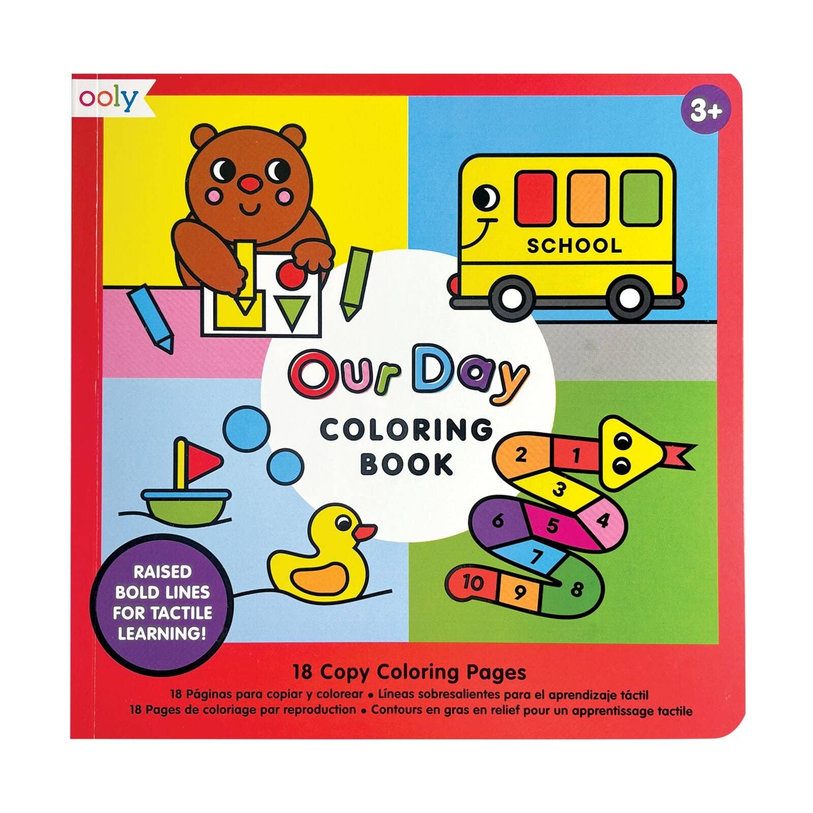 Our Day Copy Coloring Book (7.8" x 7.8")