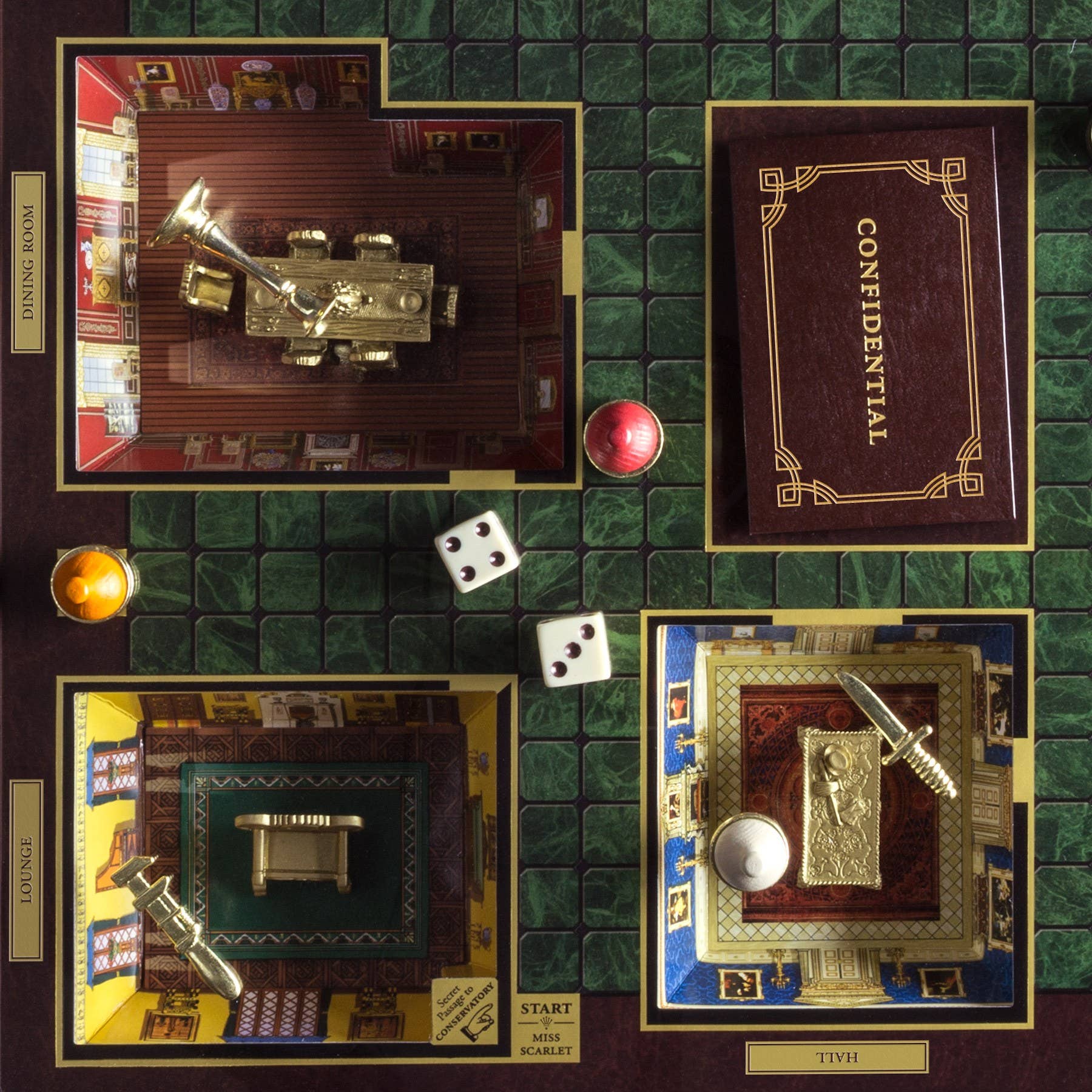 WS Game Company Clue Luxury Edition