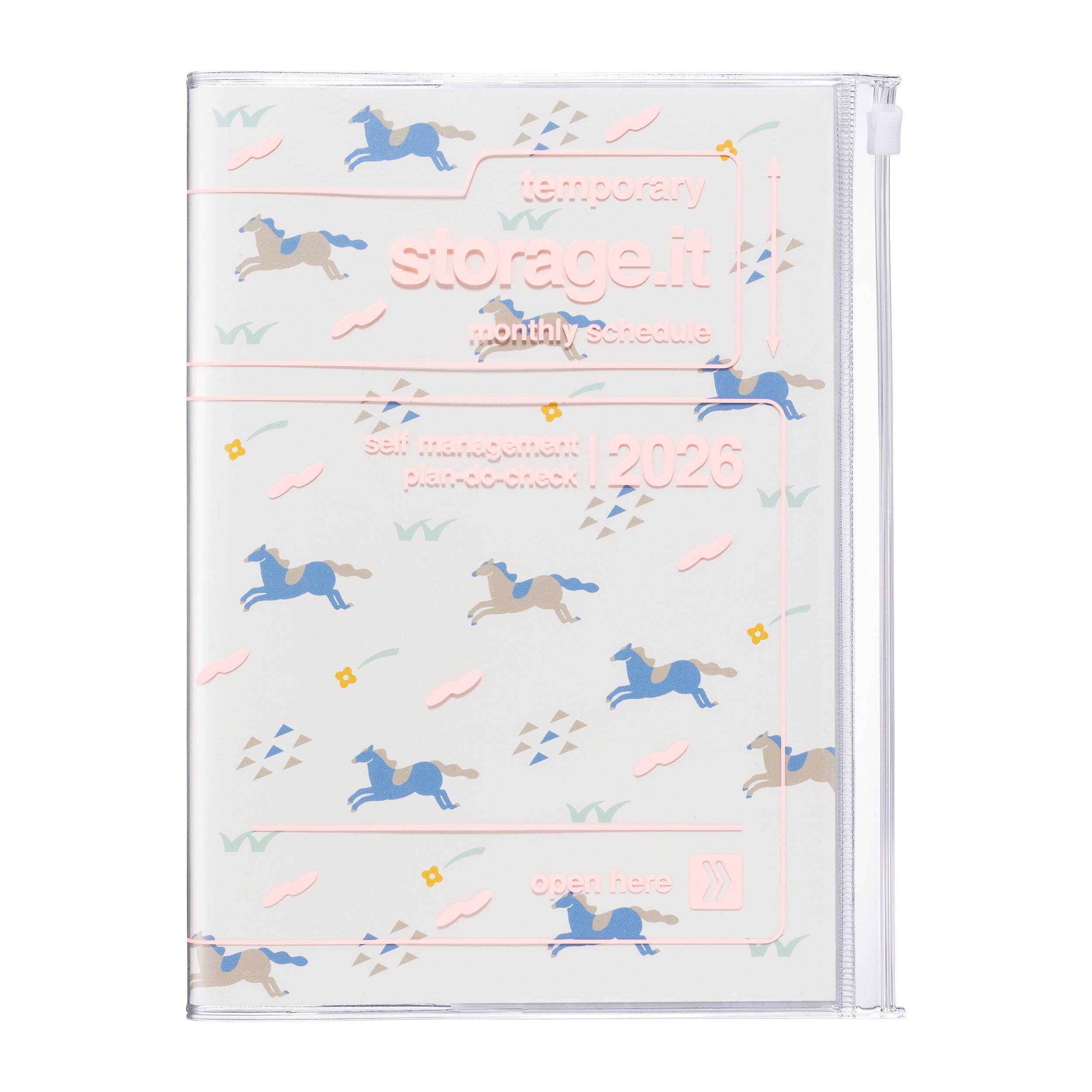 Design Planner 2026,Monthly,A5,Storage.it/Horse: Mint