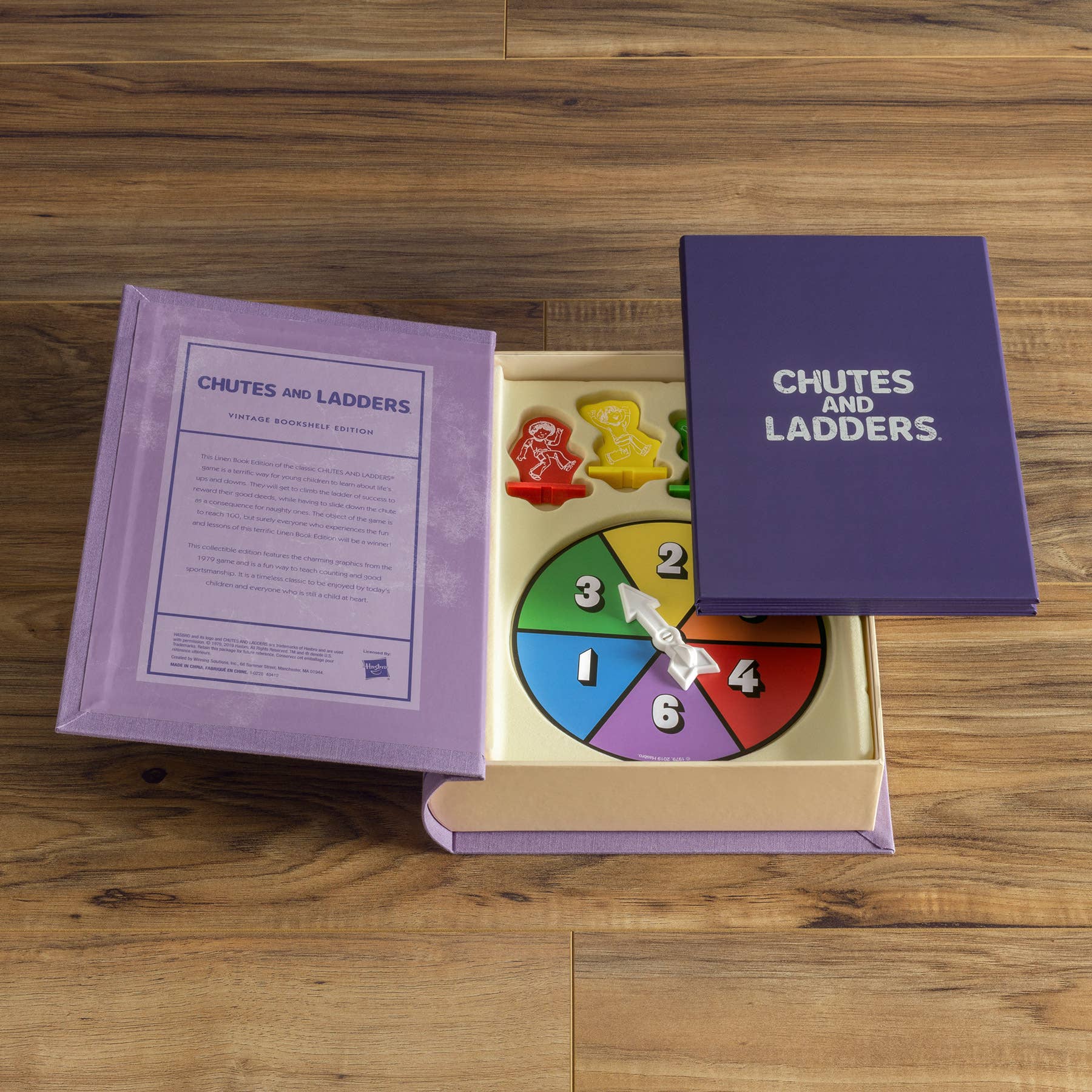 WS Game Company Chutes and Ladders Vintage Bookshelf Edition