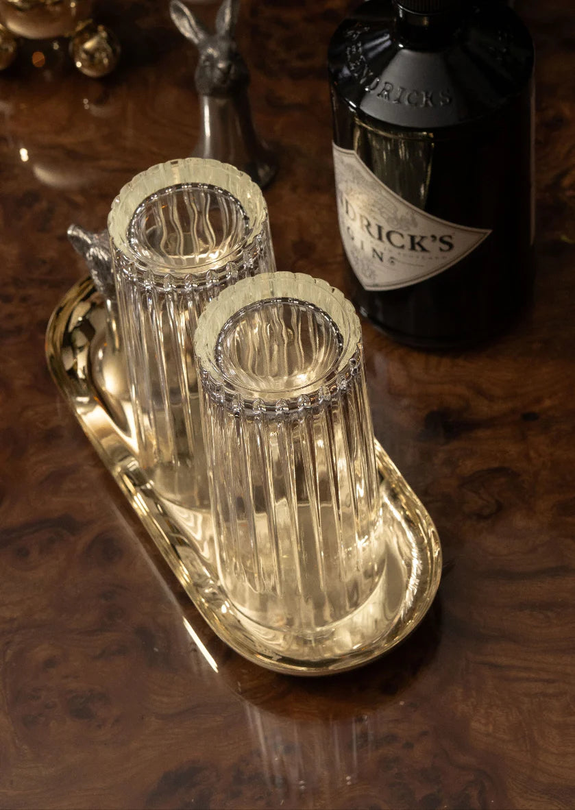 Skultuna Brass Oval Tray