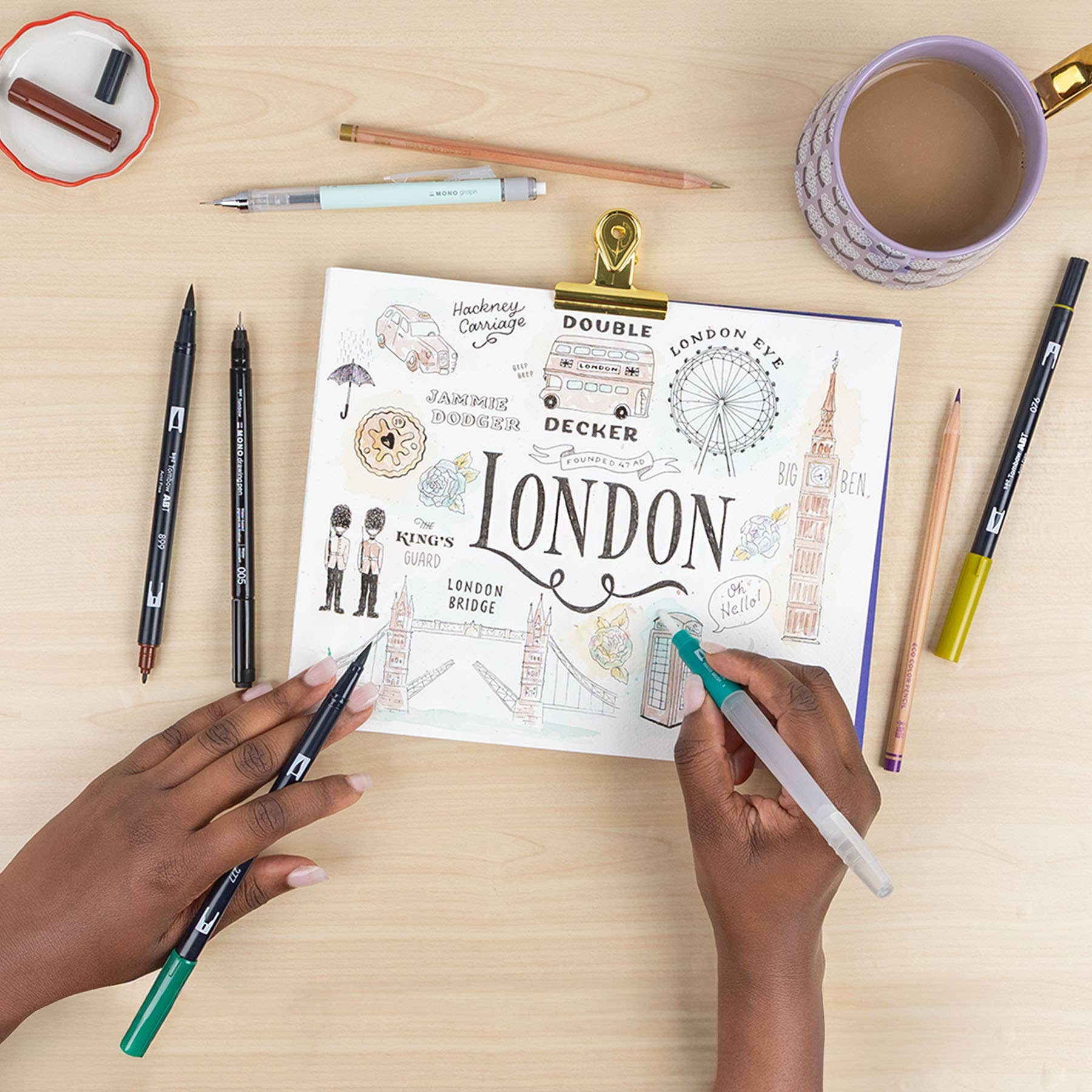 Urban Sketching Set