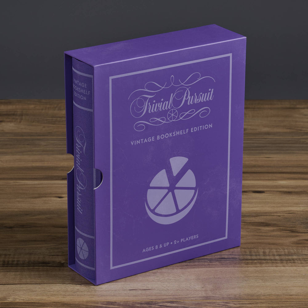 WS Game Company Trivial Pursuit Vintage Bookshelf Edition