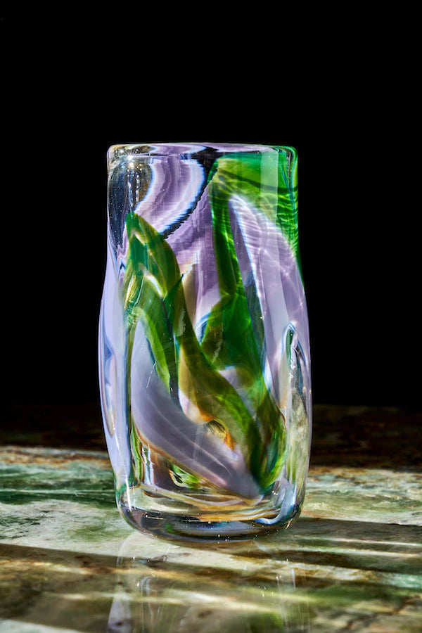 Upstate Crinkle Glass - Iris