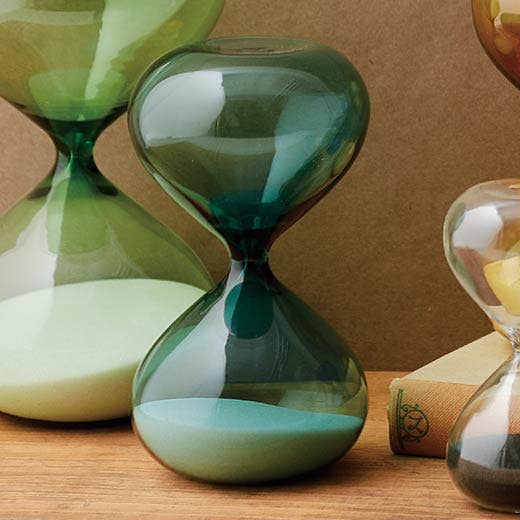 Hourglass/ Large/ 15min: Green