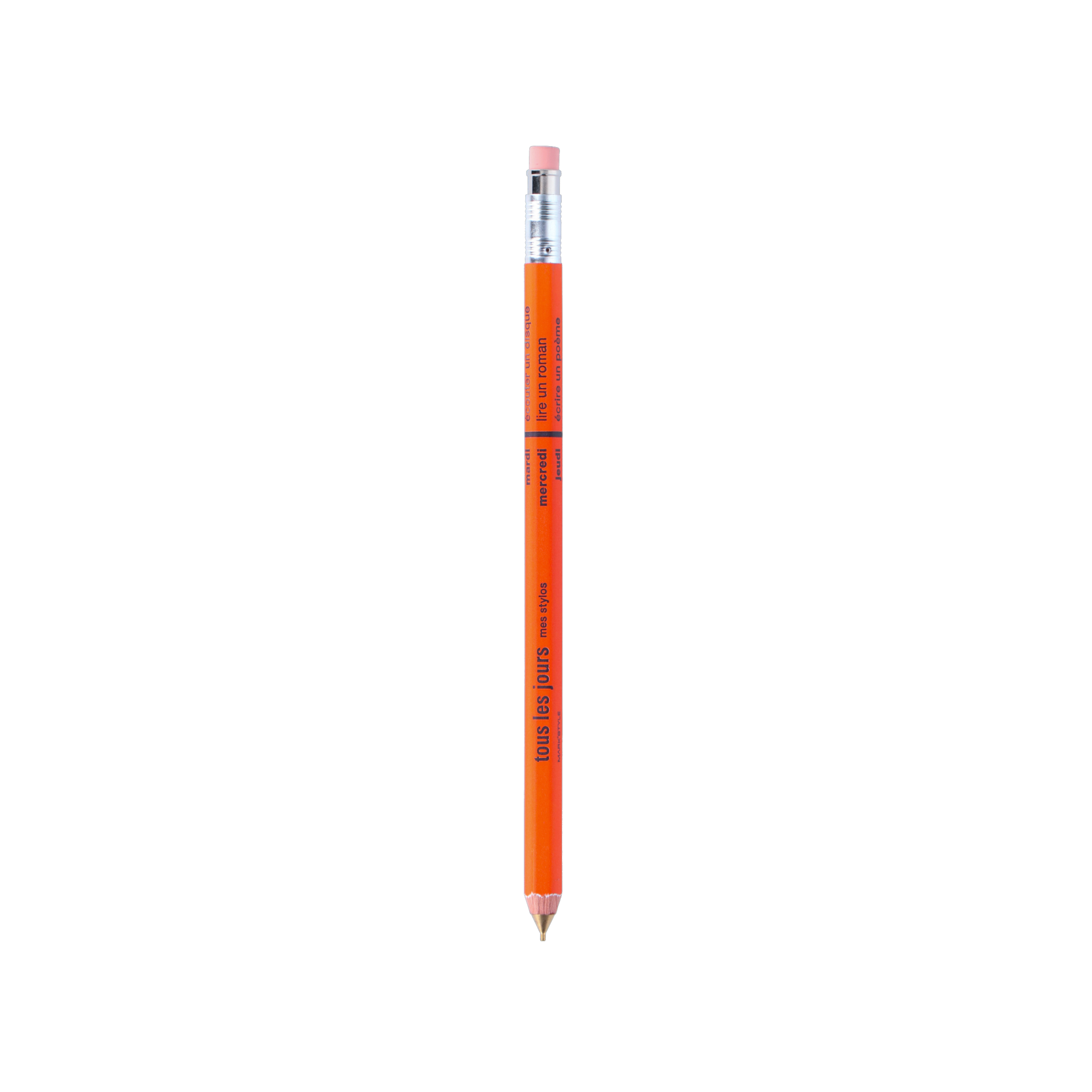 Mechanical Pencil with Eraser tous les jours / MARK'STYLE: Light Blue