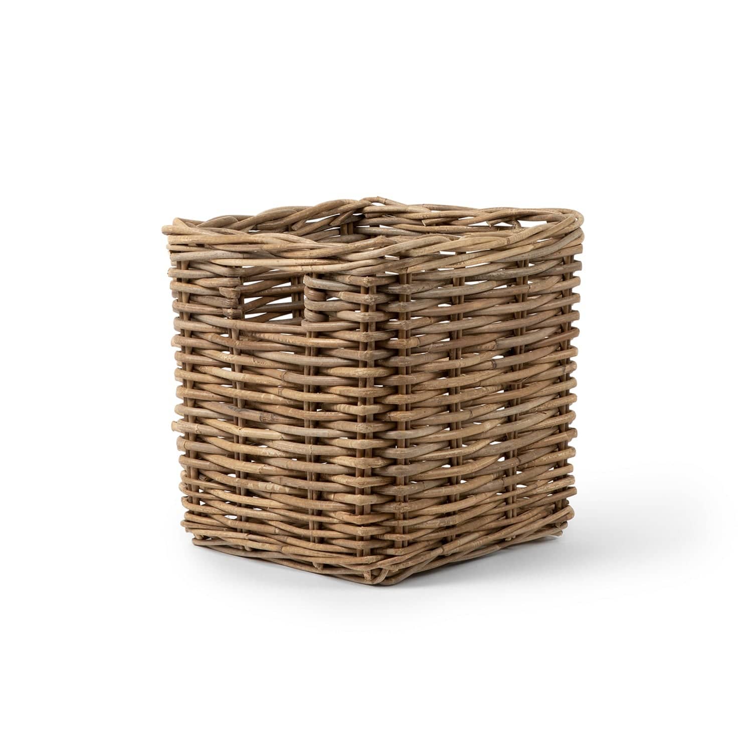 Rattan Square Kubu Storage Baskets: Large - 19" H