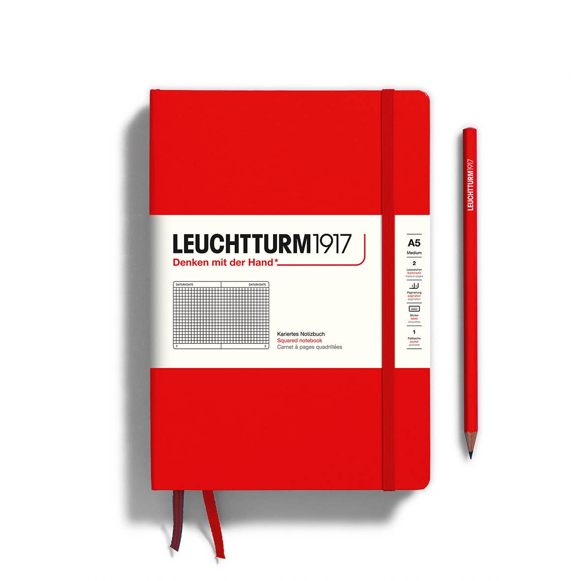 Notebooks - Medium (A5): Lilac / Hardcover / Plain