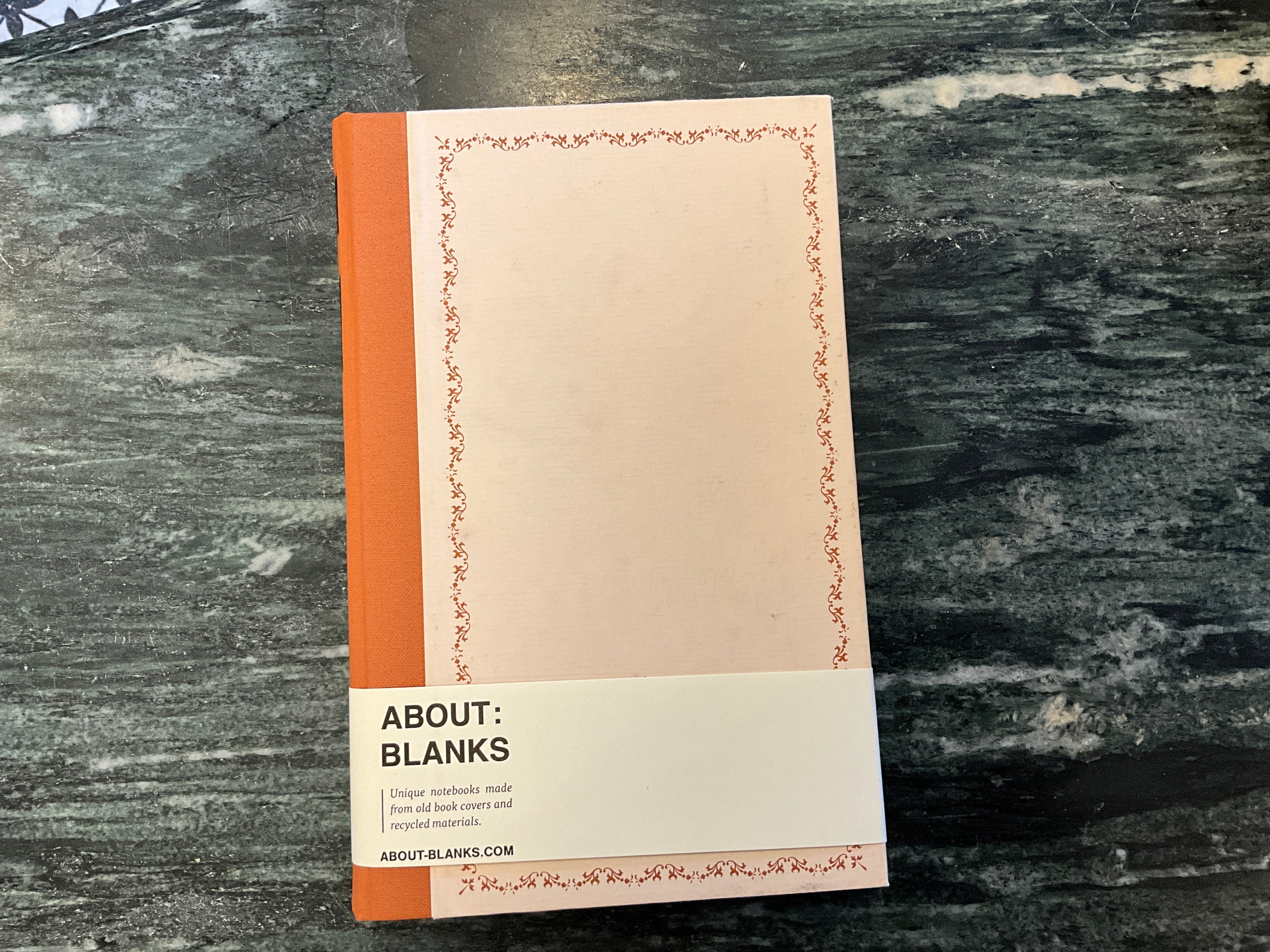 Vintage About Blanks Notebook: Anthony Trollope (The Warden)