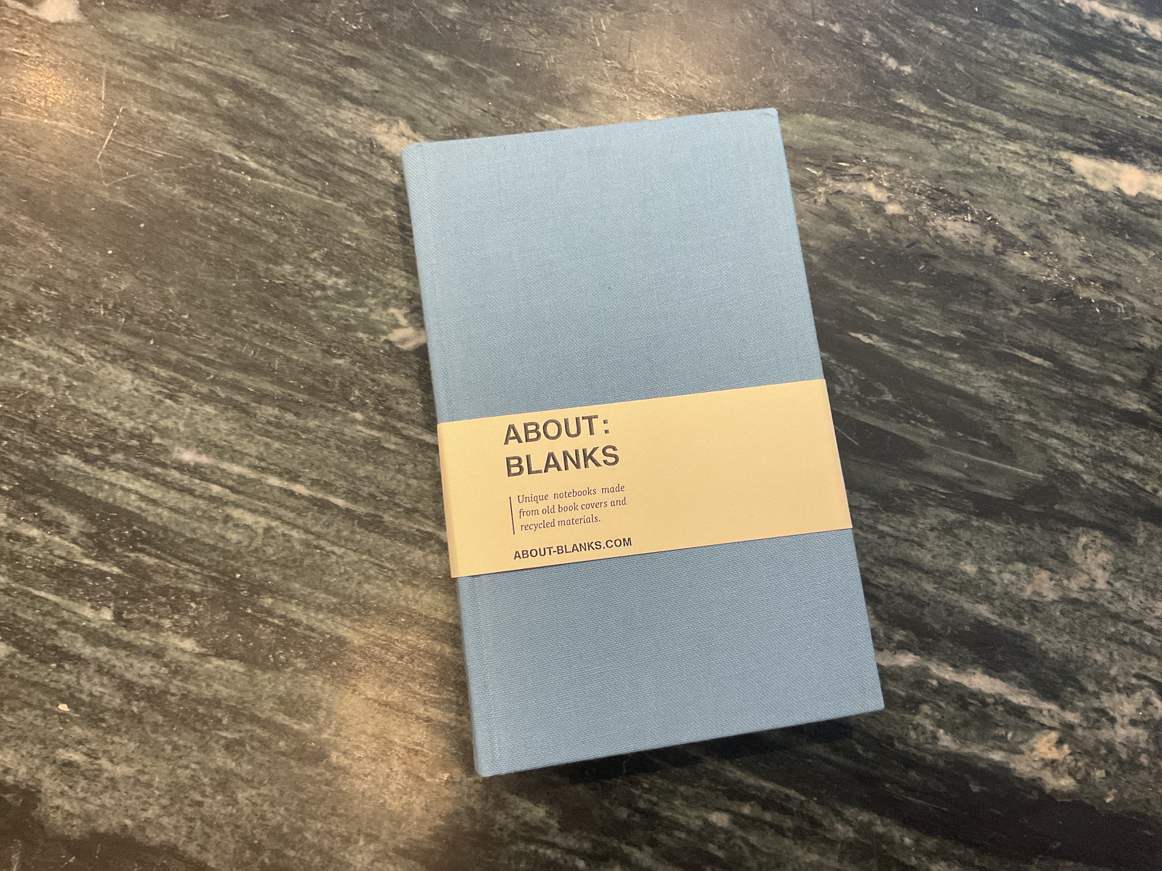 Vintage About Blanks Notebook: Die Letzten