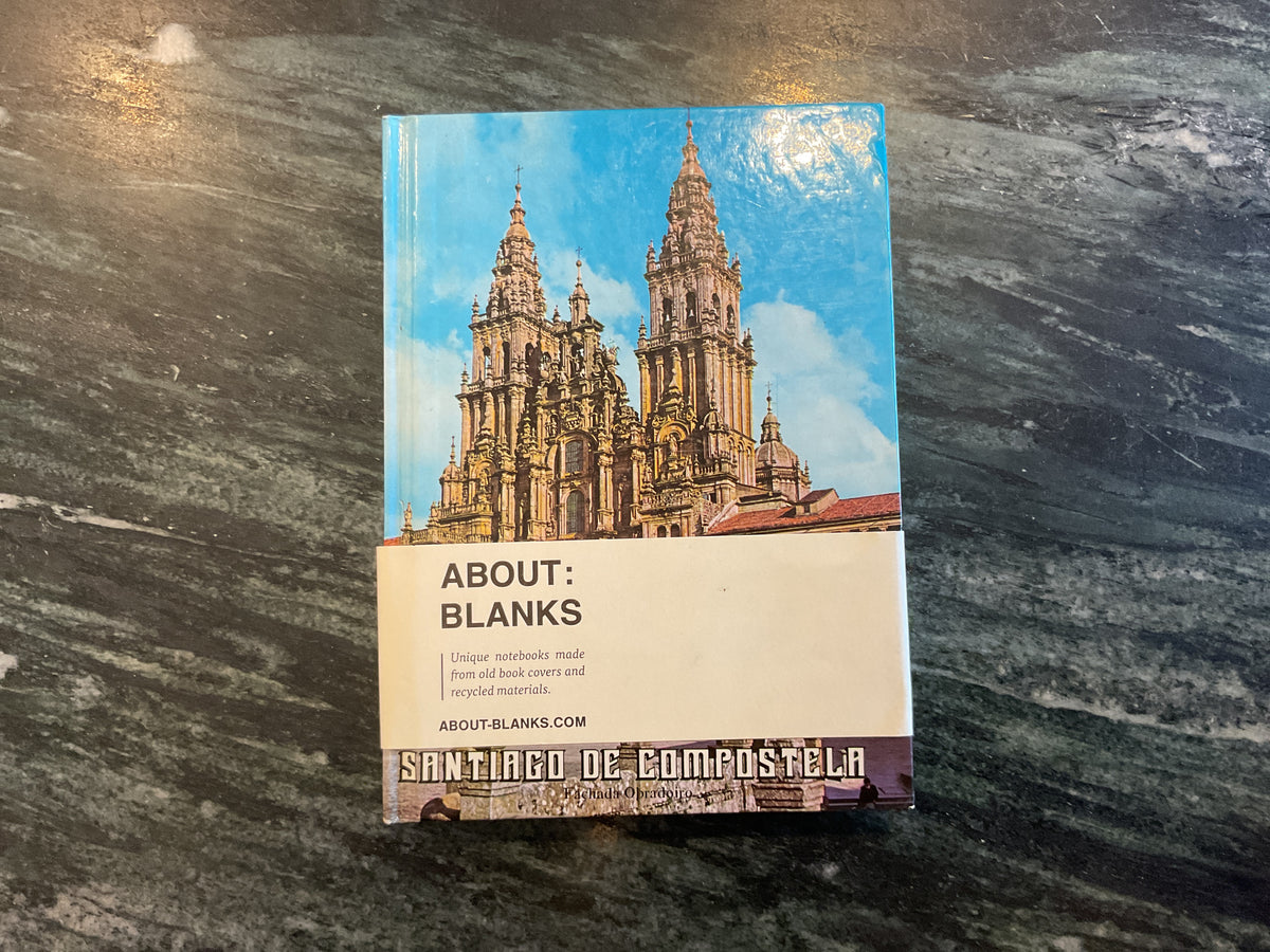 Vintage About Blanks Notebook: Santiago De Compostella
