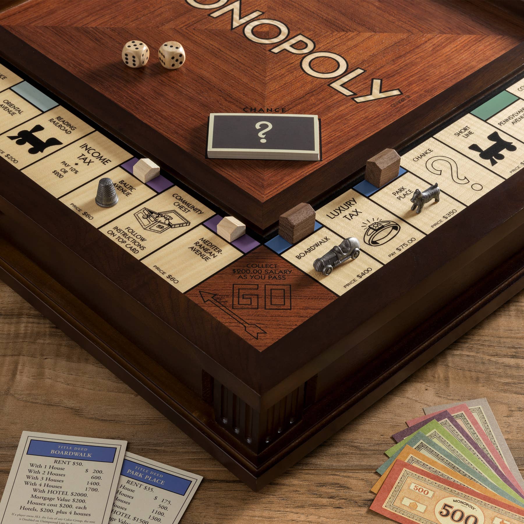 WS Game Company Monopoly Heirloom Edition