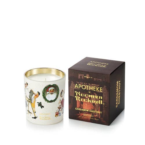 Norman Rockwell Cardamom Chestnut Classic Candle