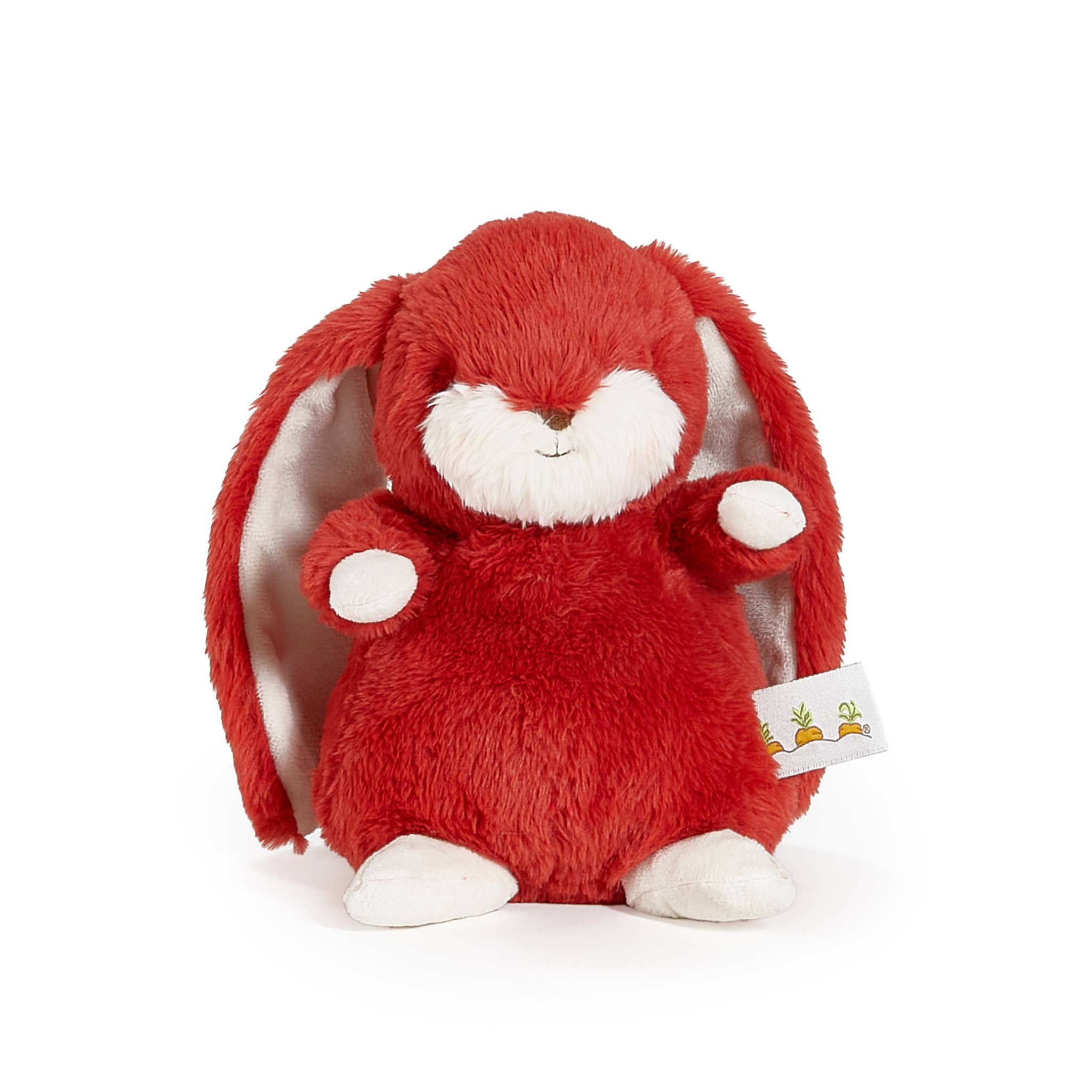 Tiny Nibble 8" Bunny - Cranberry