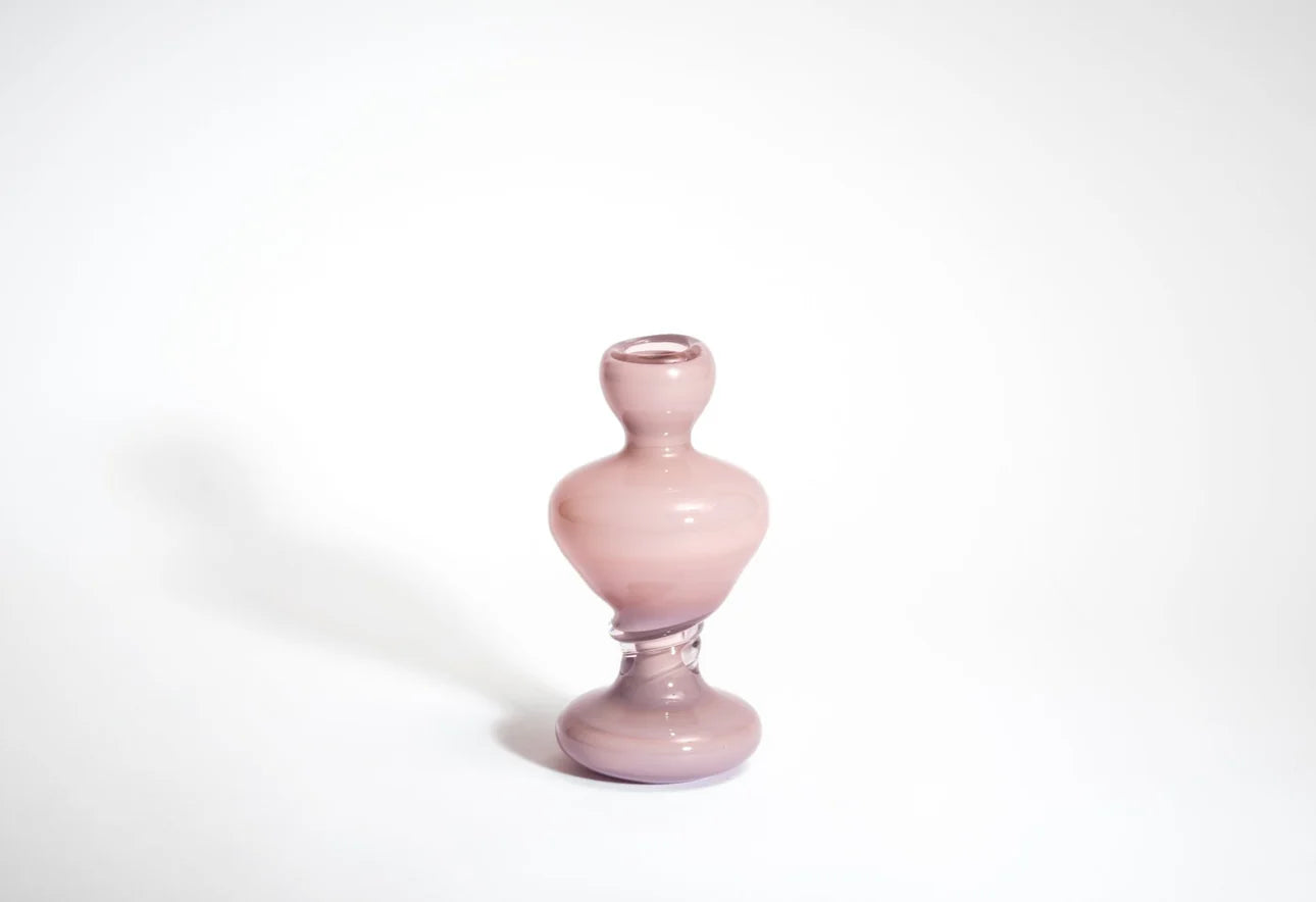 Helle Mardahl Candle Holder - Plum Medi