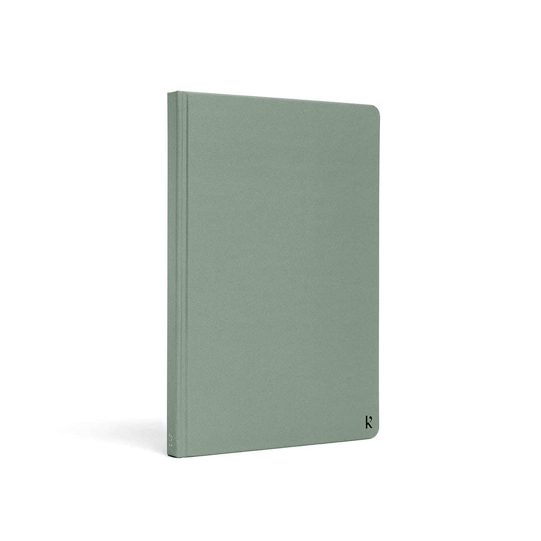 Karst - A5 Hardcover Notebook - Lined: Black