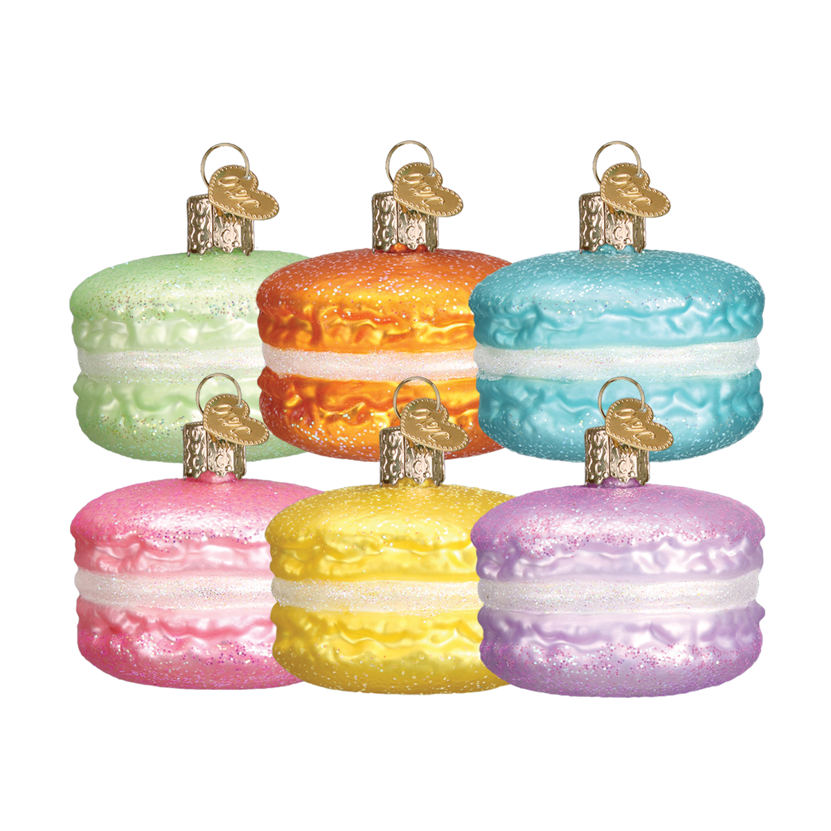 Macaron Ornament - Set of 6