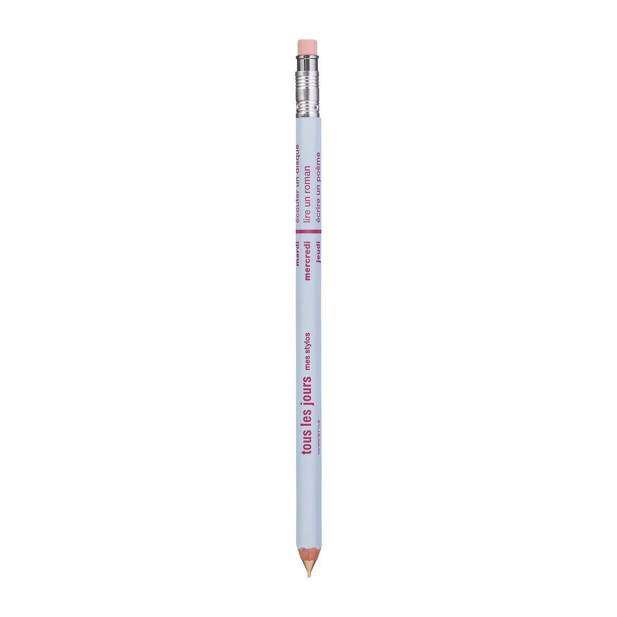 Mechanical Pencil with Eraser tous les jours / MARK'STYLE: Cool Gray