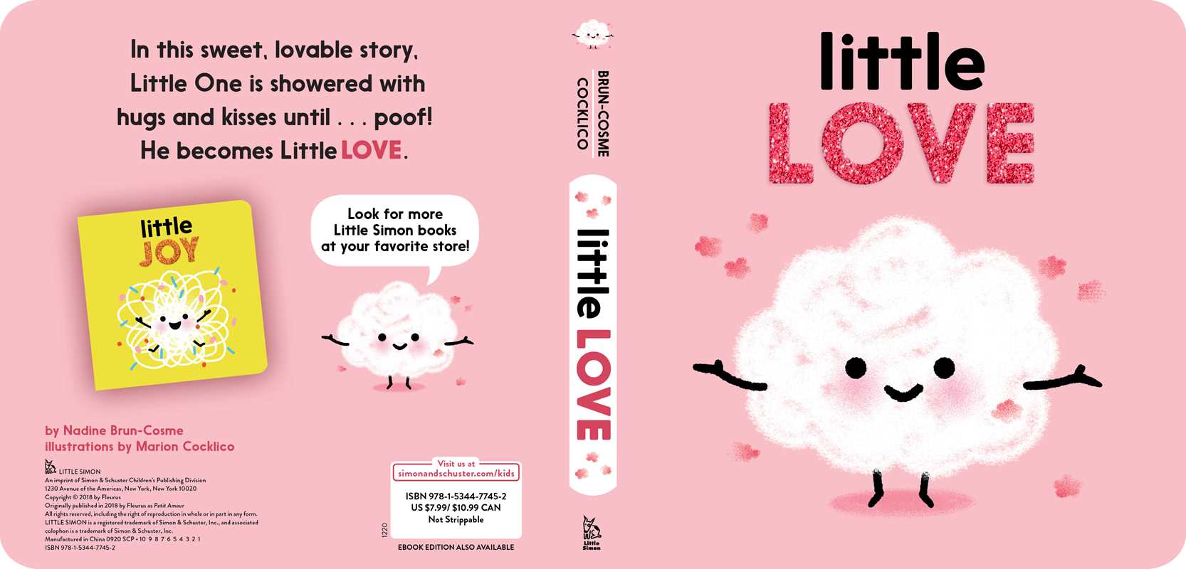 Little Love by Nadine Brun-Cosme: Board Books; 14 pages / English