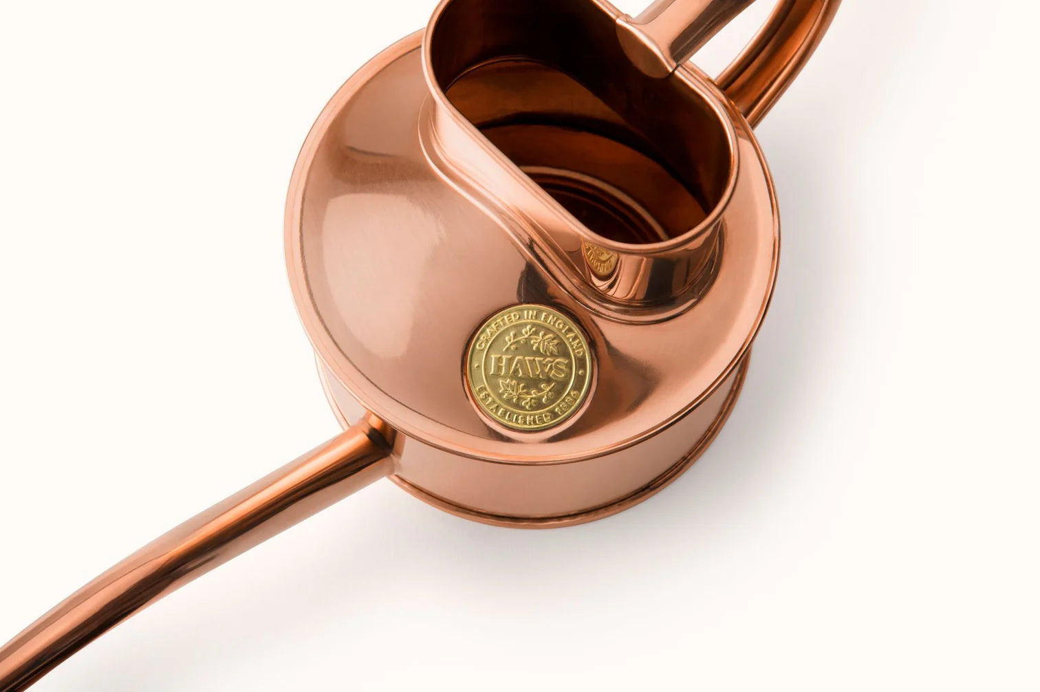 The Fazeley Flow Watering Can by Haws - Copper 1 pint