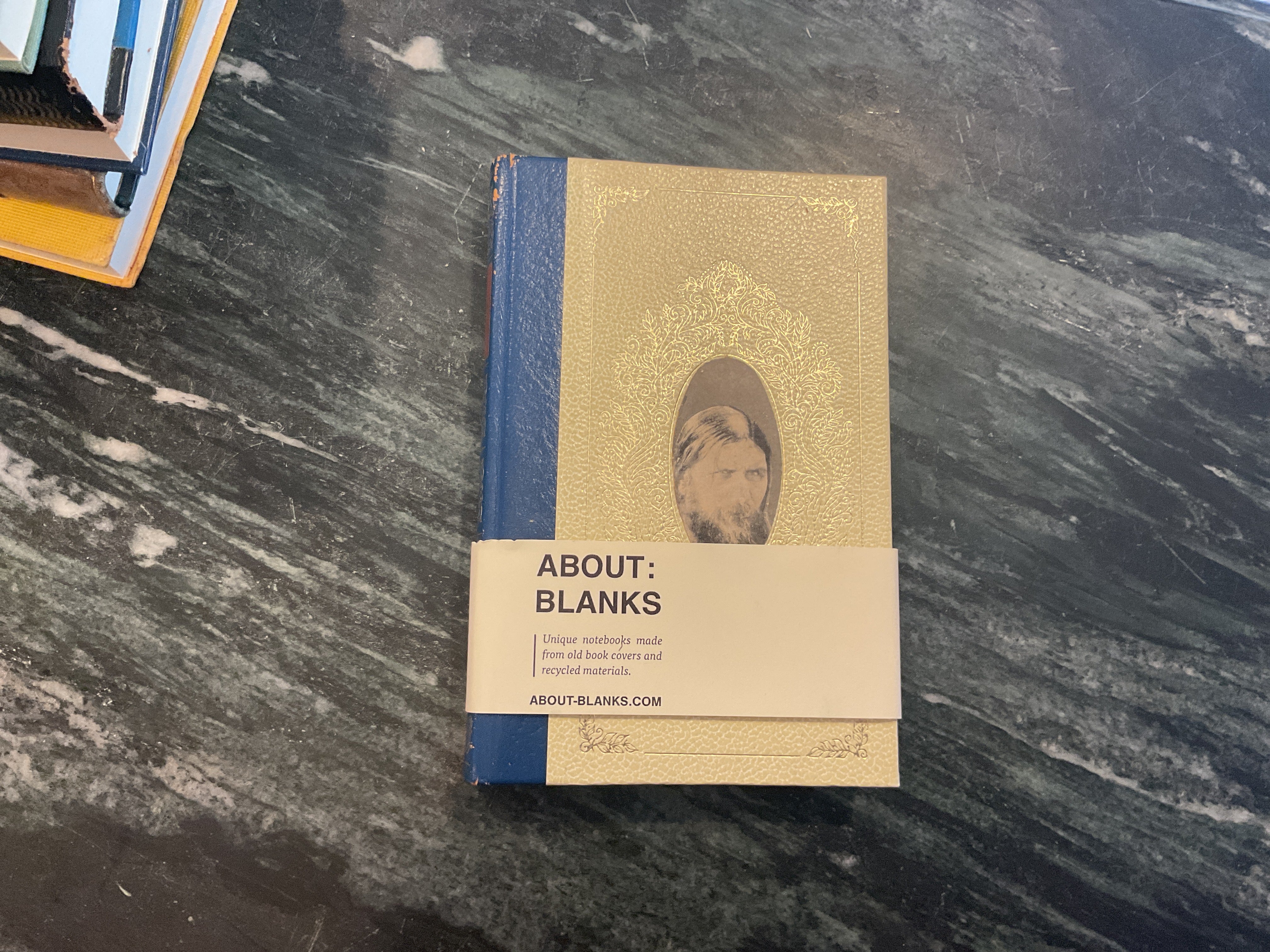 Vintage About Blanks Notebook: Rasputin
