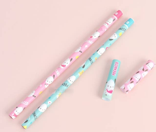Sanrio Pencil, Pen School Office Stationery Case Set : Pochacco