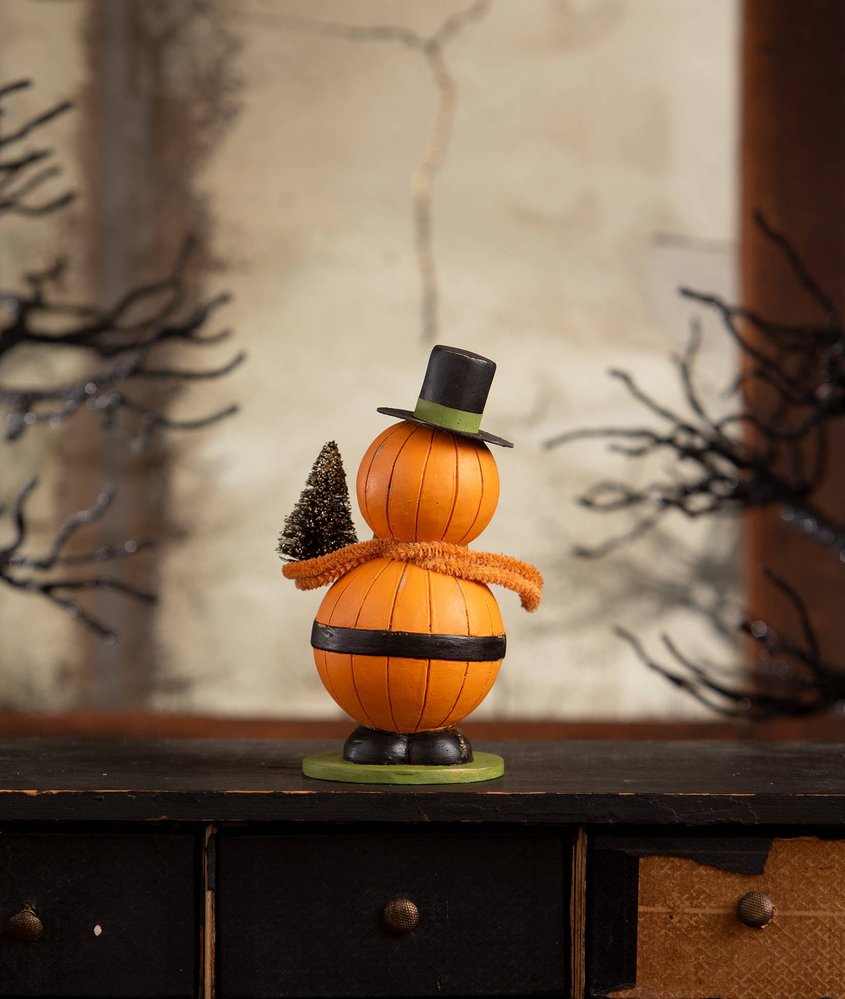 Vintage Jolly Pumpkinman