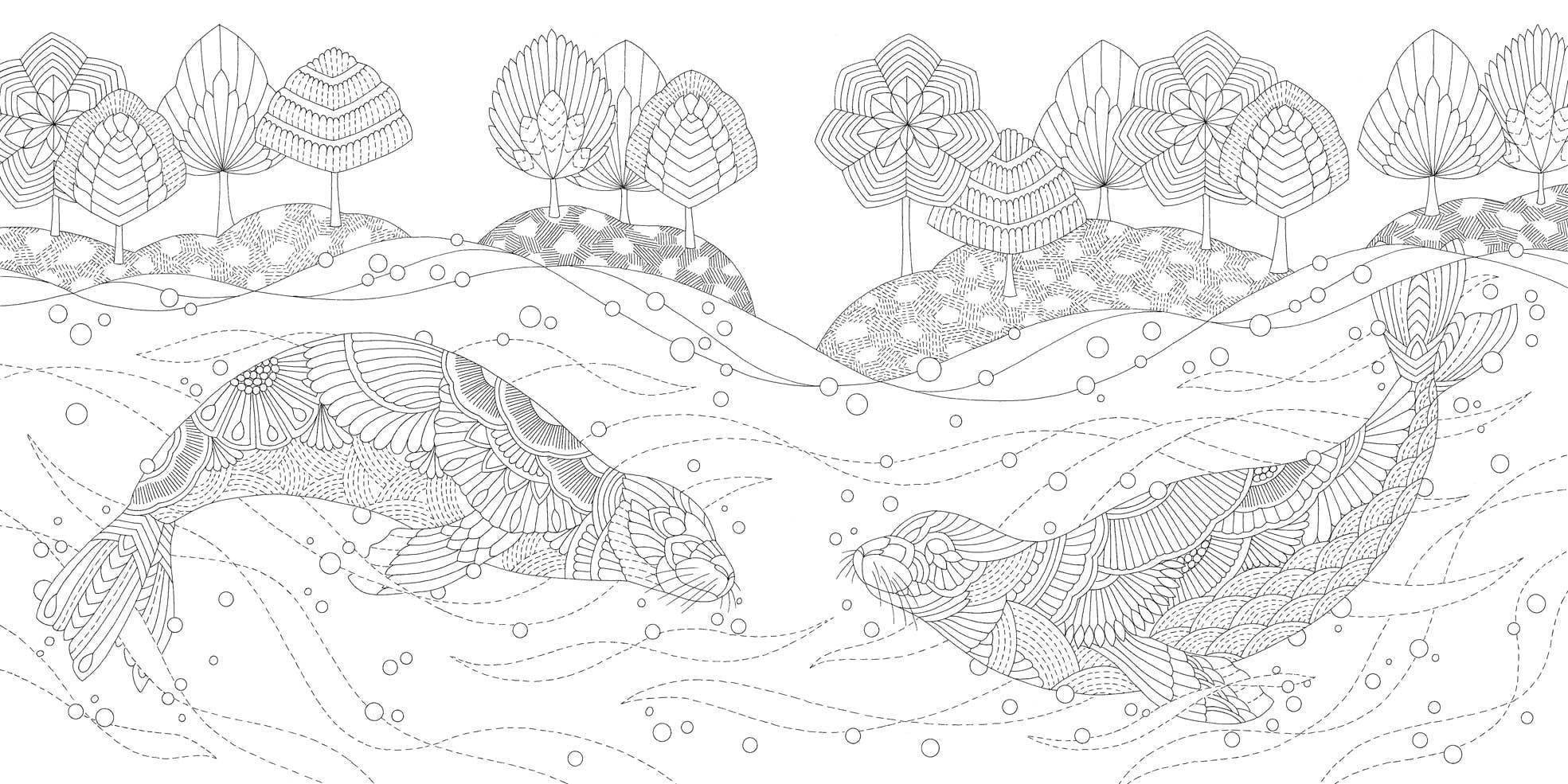 Millie Marotta's Island Escape Coloring Book