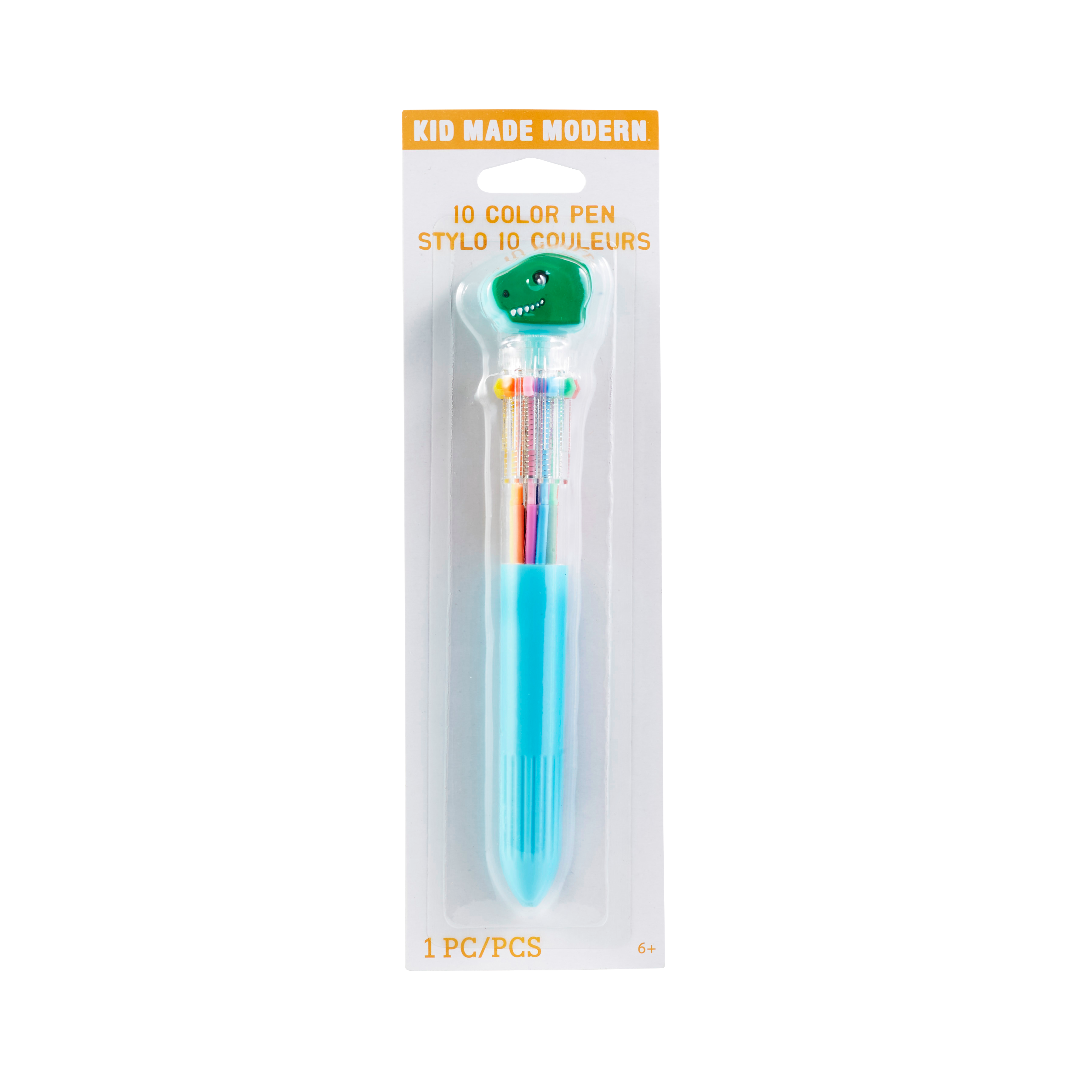 10 Color Pen w/ Topper - Dino