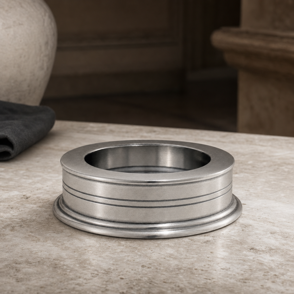 Classic Pewter Wine Coaster