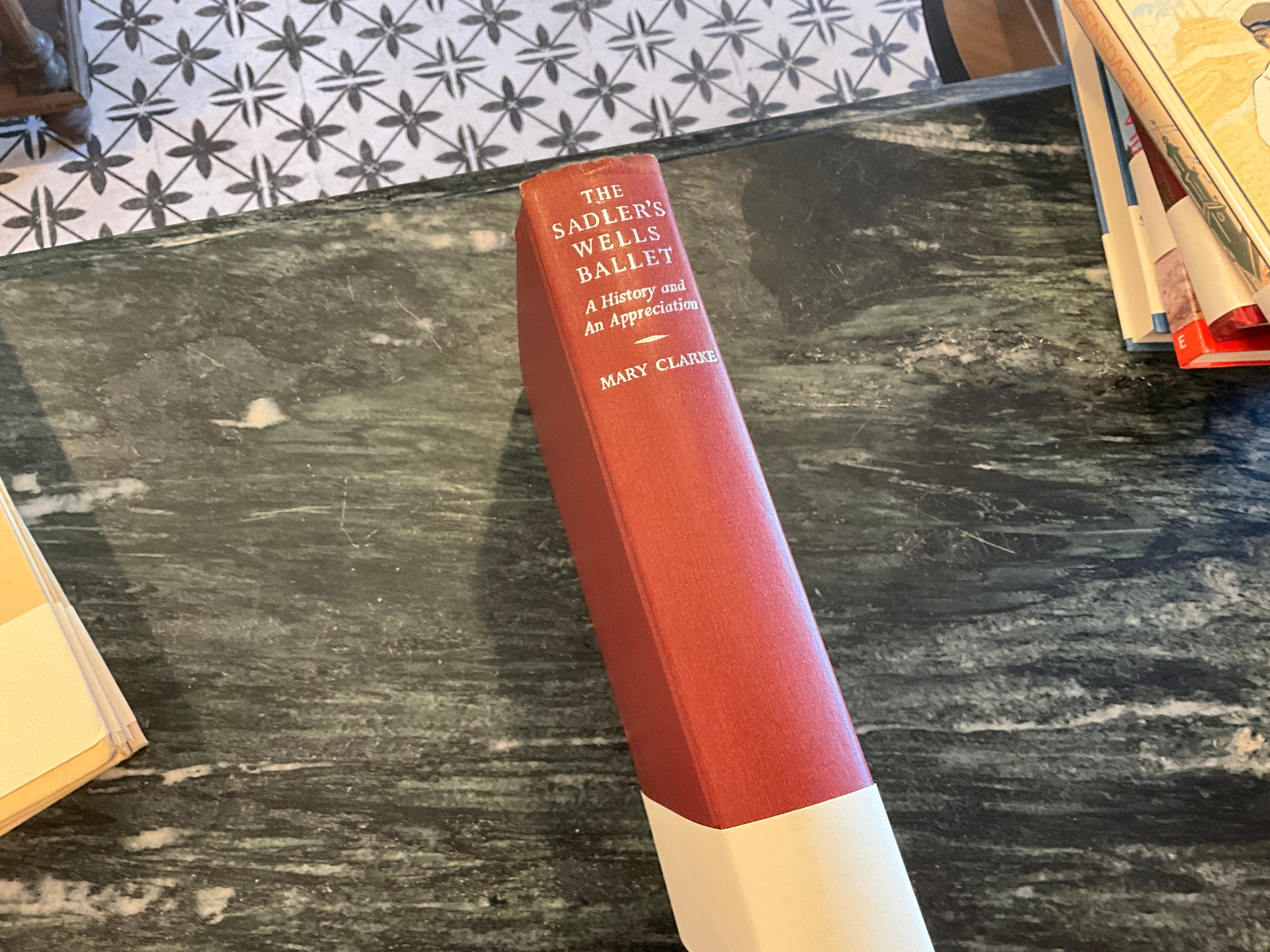 Vintage About Blanks Notebook: The Sadlers Wells Ballet