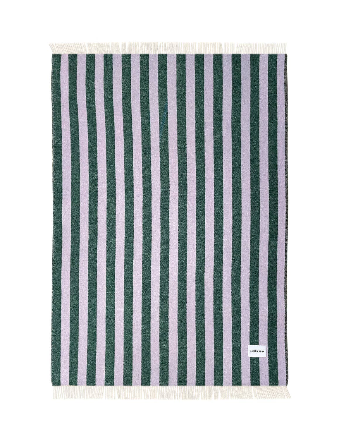 Blanket CANDY WRAP Lilac / Green 4.25 x 6.5ft
