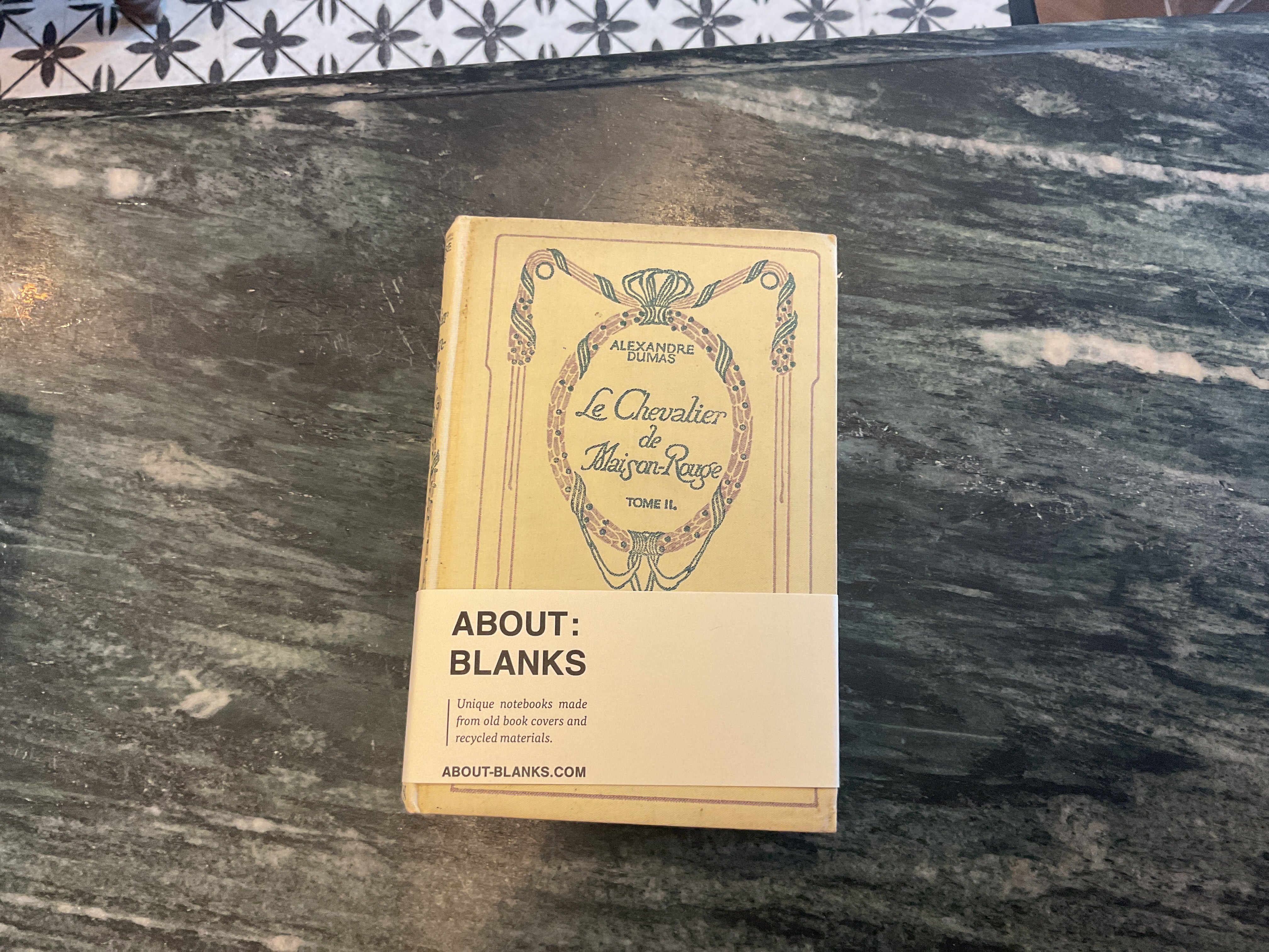 Vintage About Blanks Notebook: Le Chavalier