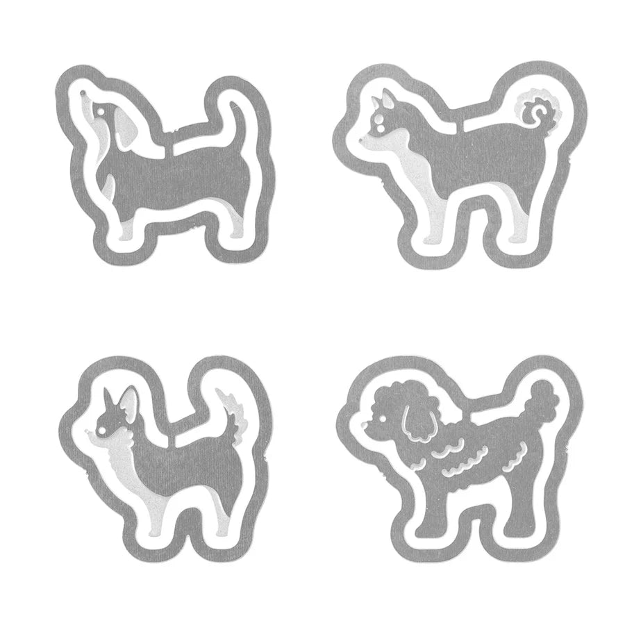 Midori Etchched Clips - Dogs