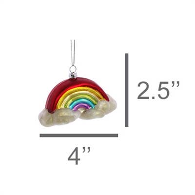 Rainbow Ornament, Glass