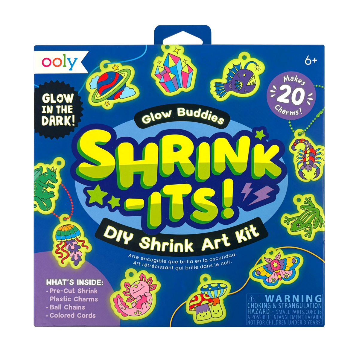 Shrink-Its! DIY Shrink Art Kit - Glow Buddies
