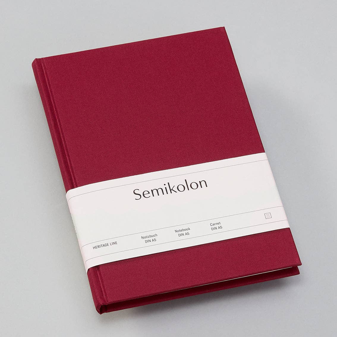 Notebook Classic A5: Red / Plain