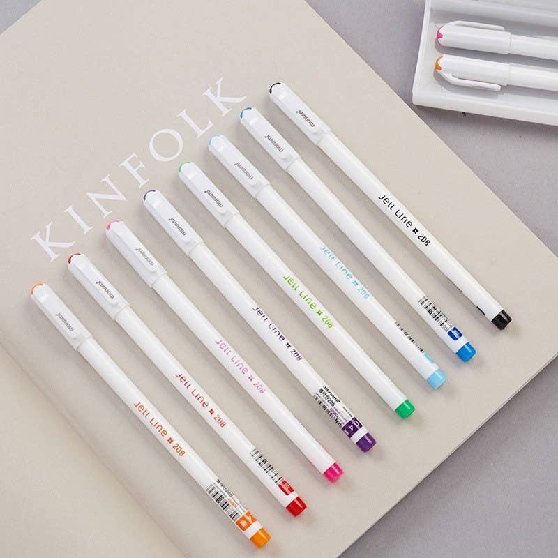 Monami 8 pen set| Colourful pen set: 8 pen set