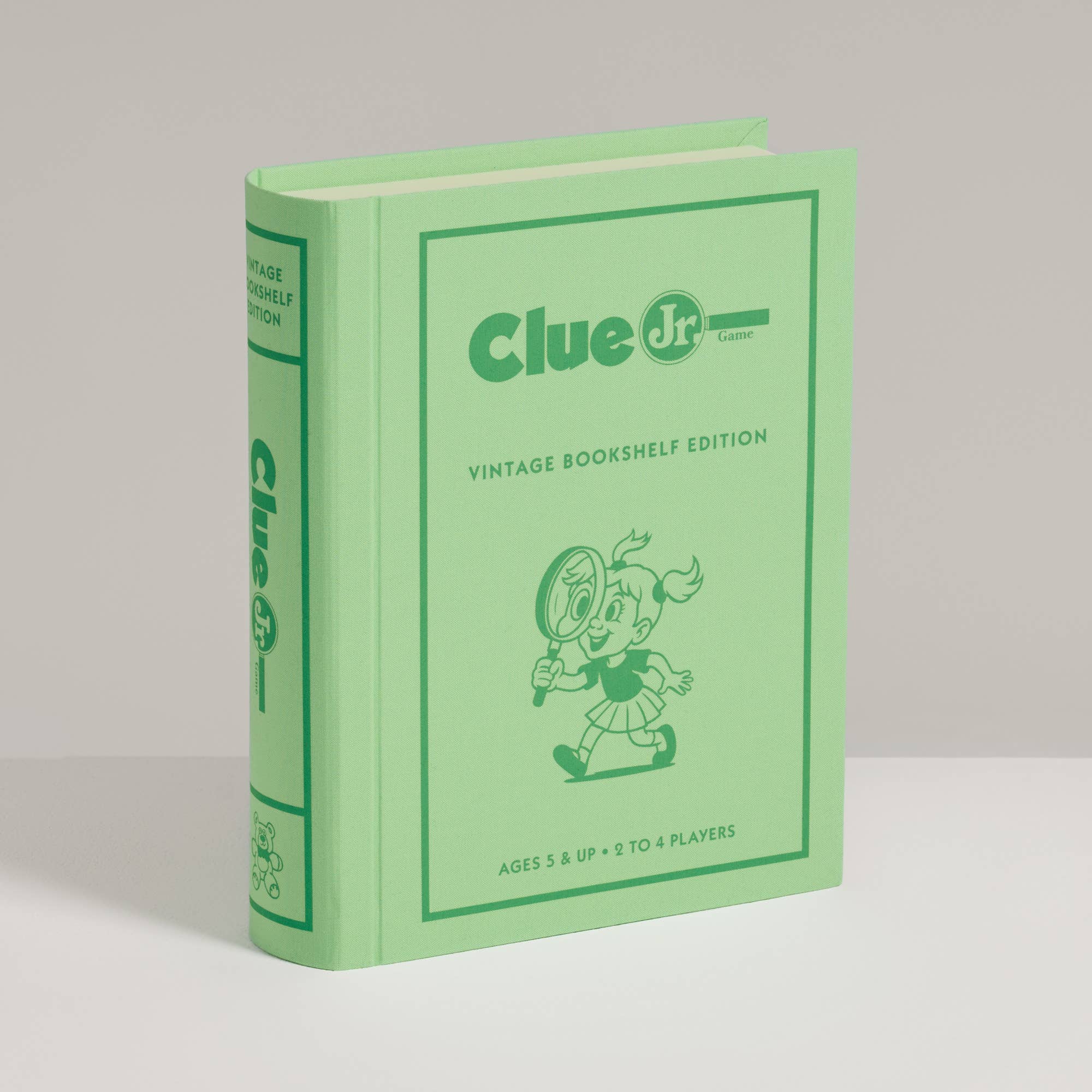 Clue Jr. Vintage Bookshelf Edition
