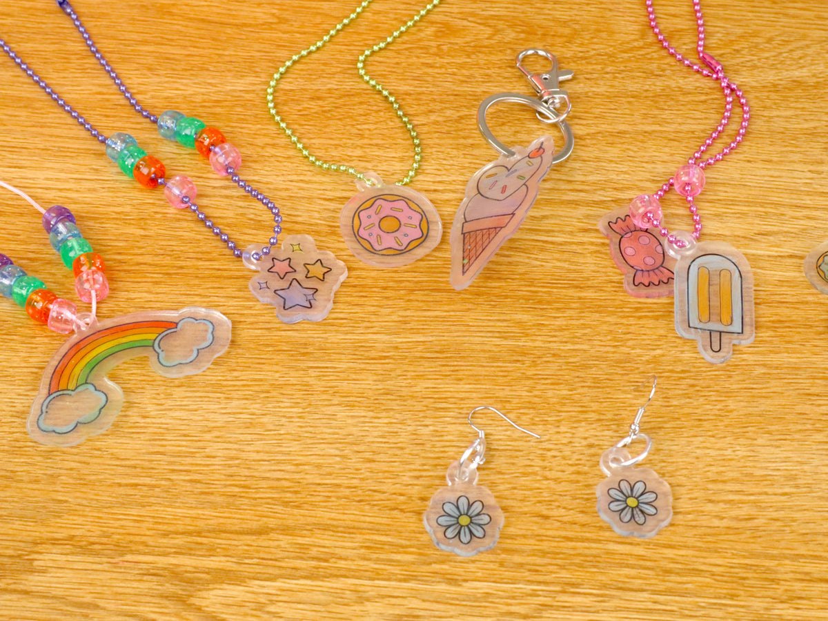 Shrink Art Jewelry Kit - Unicorns and Rainbows