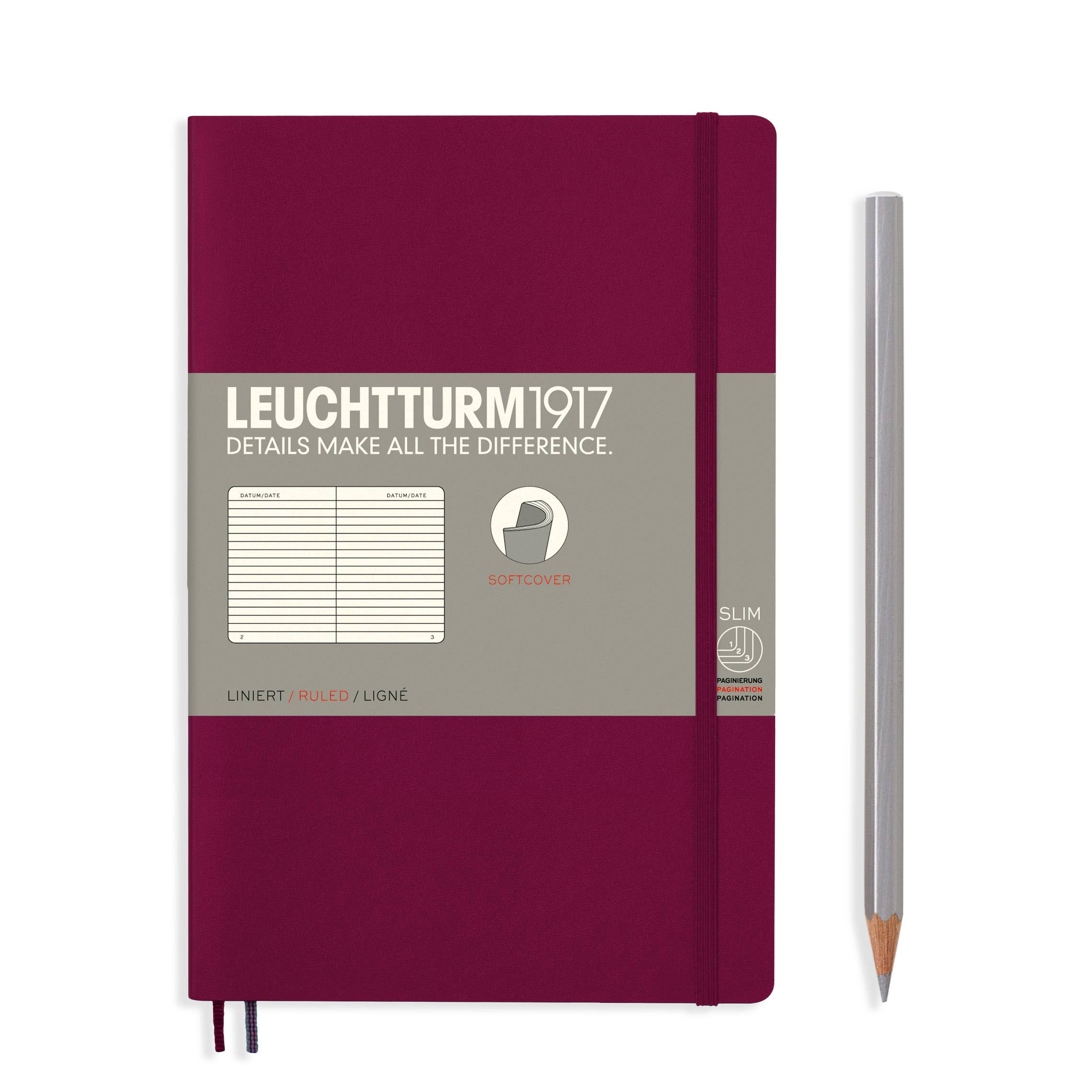 Notebooks - Paperback (B6+): Lilac / Softcover / Ruled