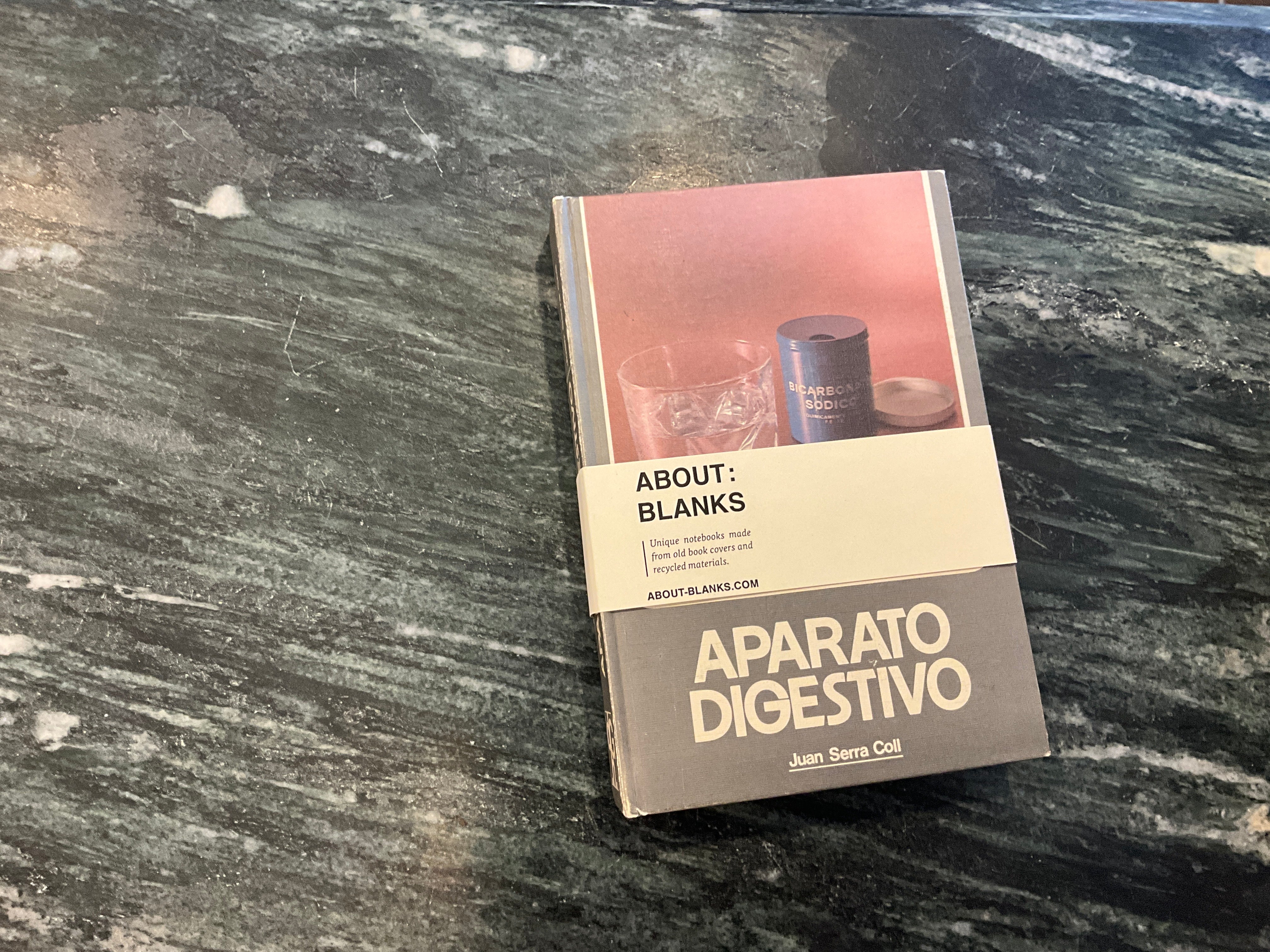 Vintage About Blanks Notebook: Aparato Digestivo